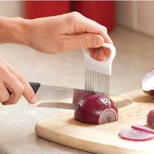 Novo cortador de cebola cortador de tomate cortador de vegetais Ferramentas de cozinha de aço inoxid