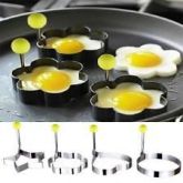 Aço inoxidável churrasco frito Egg Shaper panqueca Molde Mold cozinha ferramentas de cozinha